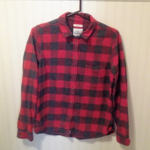 American Eagle Outfitters Tops - American Eagle | Buffalo plaid flannel
